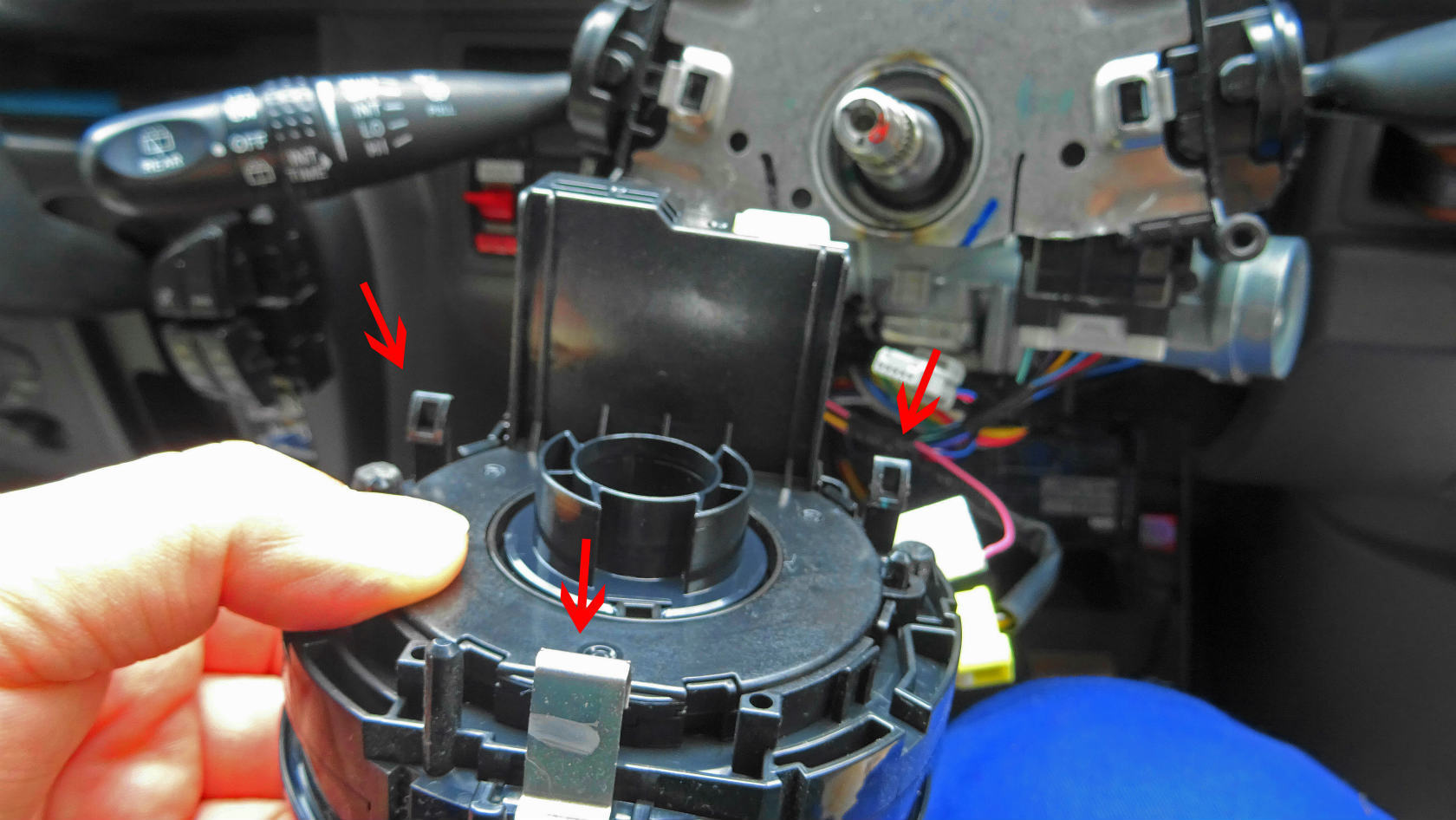 DA17Wエブリィステアリング角センサー